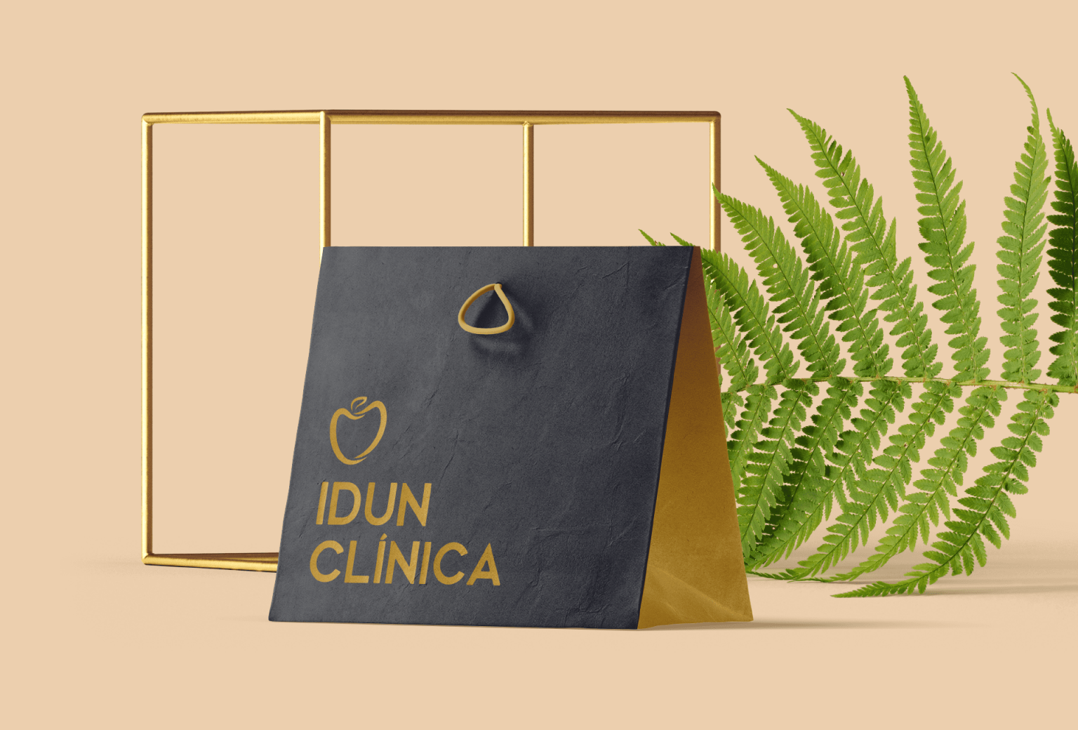 Branding Idun Clínica - merchandising