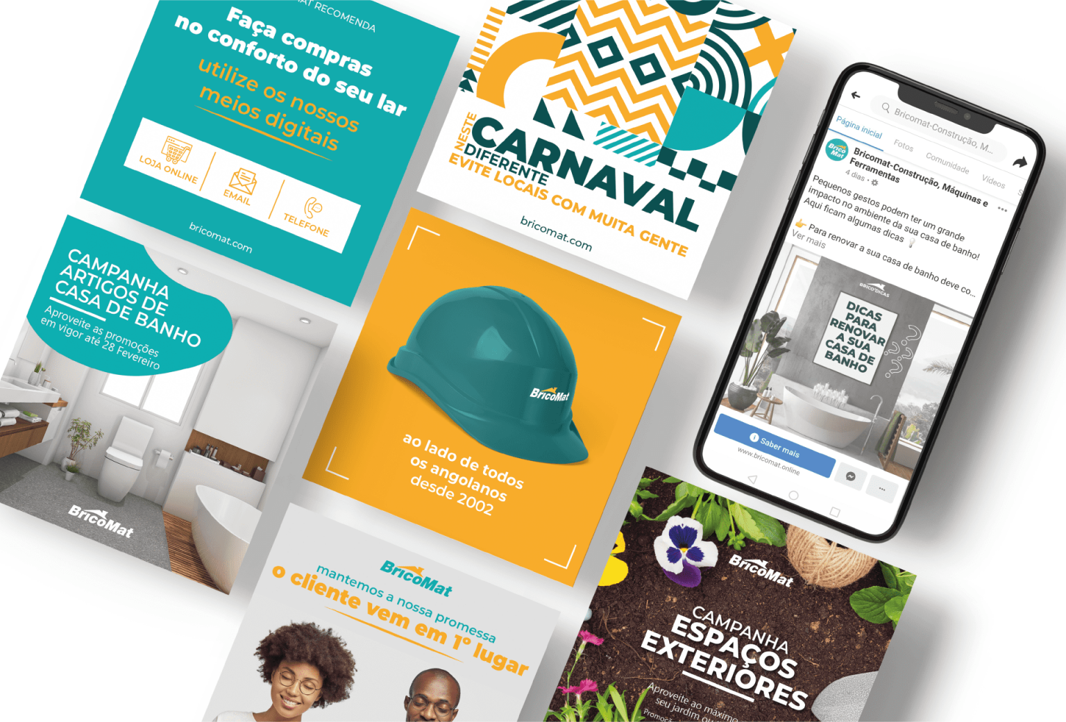 bricomat - gestão de redes sociais