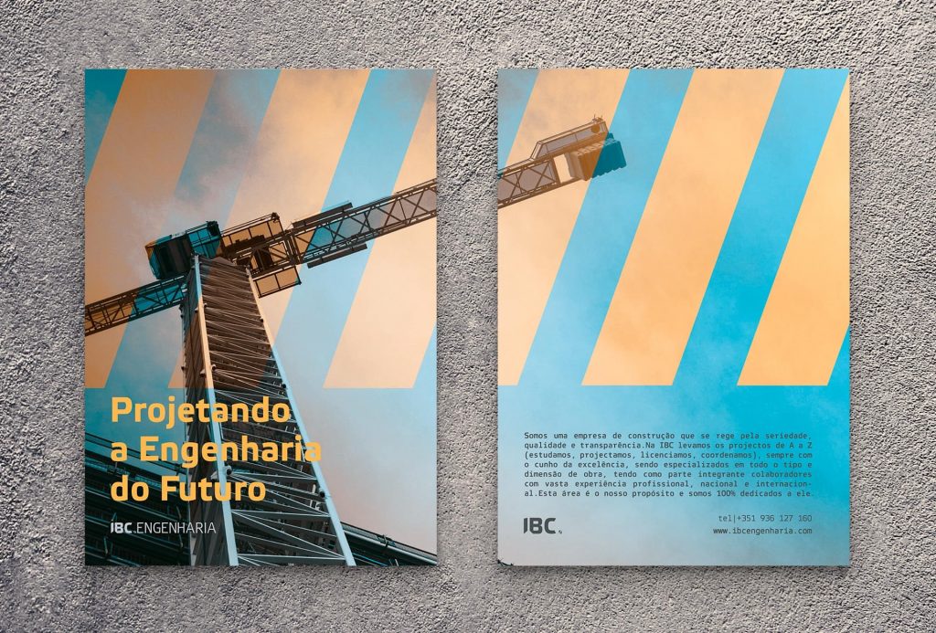 IBC construtora - serviços design - flyer