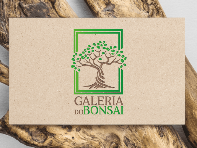 Criação de logótipo Galeria do Bonsai - destaque