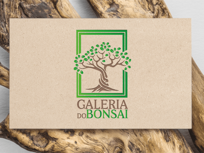 Criação de logótipo Galeria do Bonsai - destaque